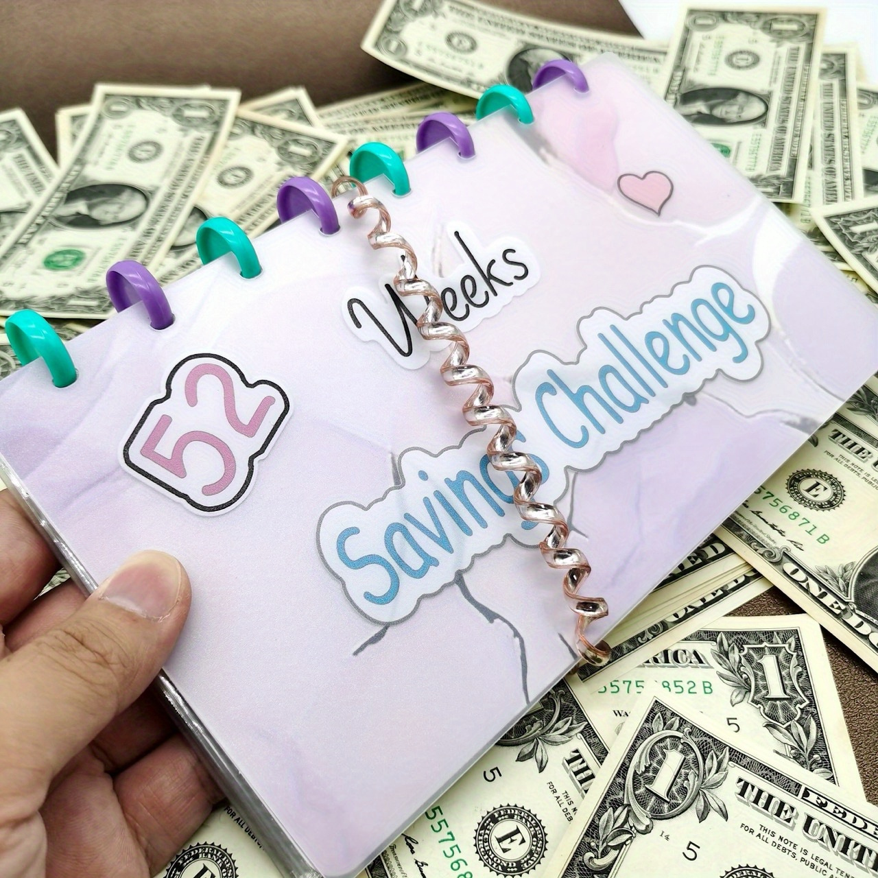 Envelopes Money Saving Challenge Box Kit 100 Envelope $5050 - Temu