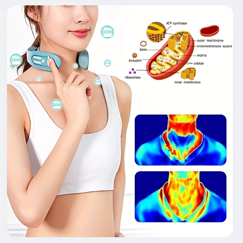 Cervical Spine Neck Massager Acupoints Lymphvity - Temu