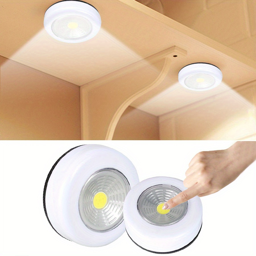 Led Under Cabinet Light Dimmable Cob Night Light With Remote - Temu