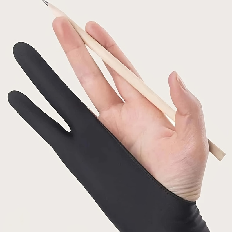 Smudge Resistant Drawing Gloves Keep Your Artwork Clean - Temu