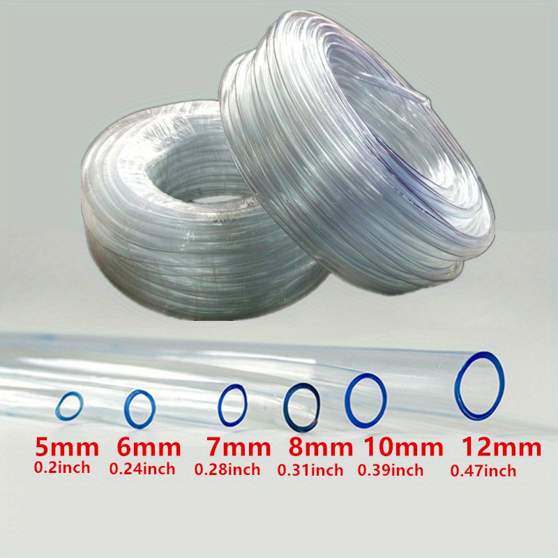 Transparent Pvc Plastic Hoses Water Pump Tube Pipe For Fish - Temu