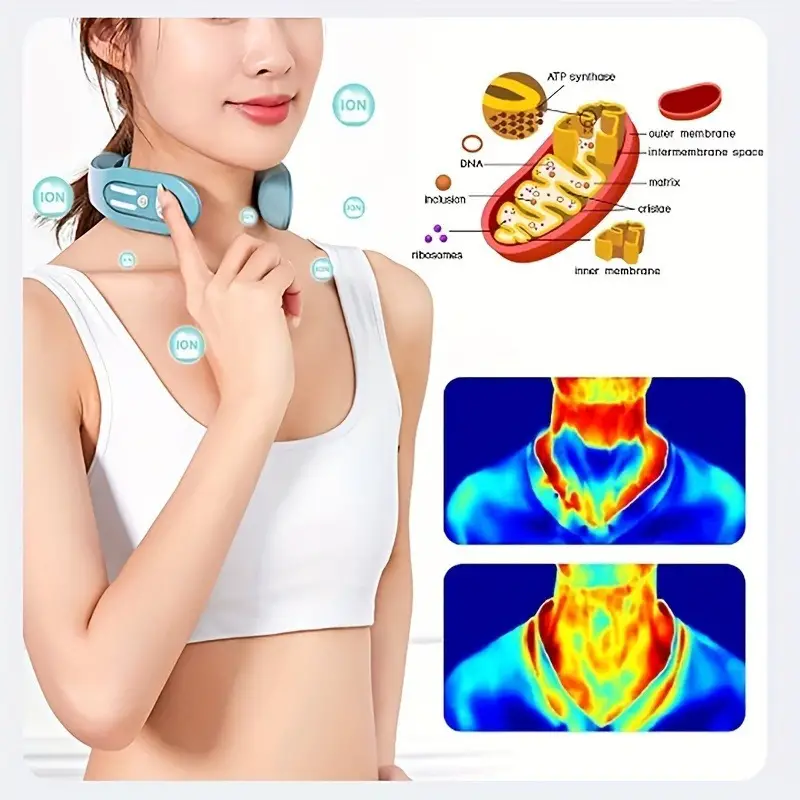 Electric Pulse Intelligent Heating Neck Massager Neck - Temu