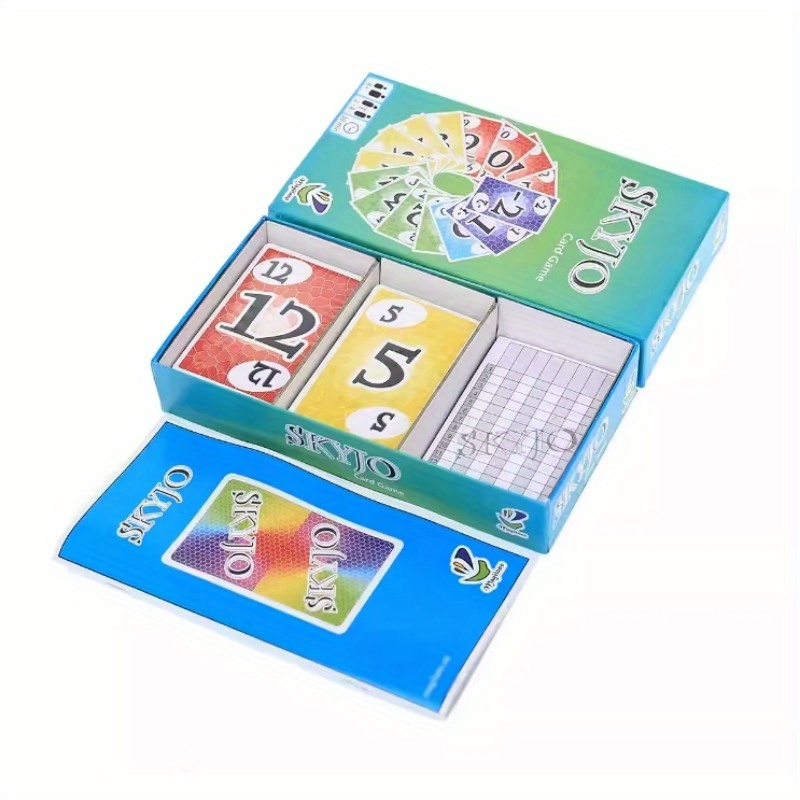 Skyjo Card Game For Friends Party family Party Entertainment - Temu