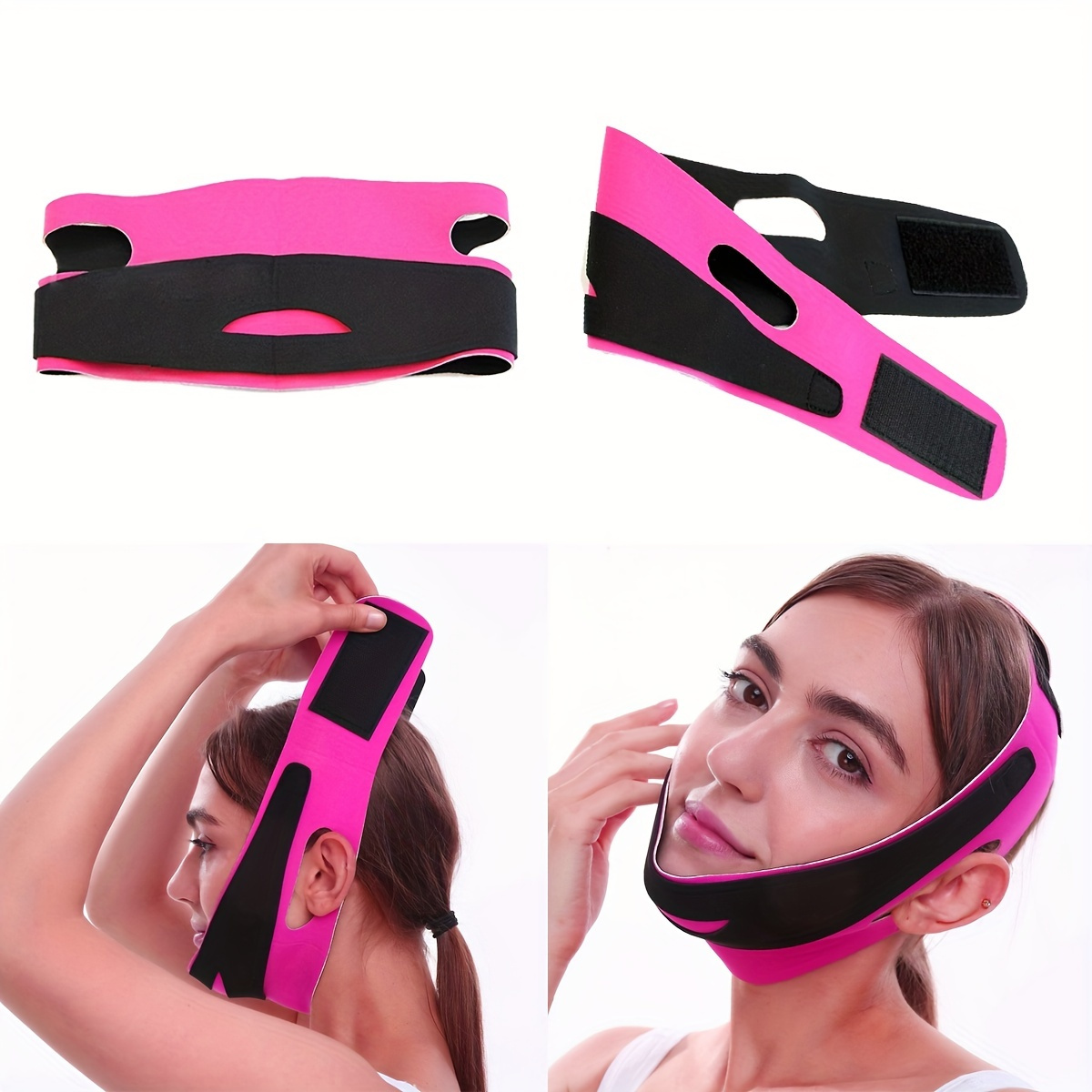 V line Face Belt Women Chin Facial Strap Mask V Line Face - Temu