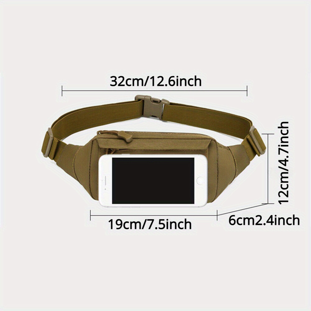Tactical Waist Pack Bag Fanny Packs Hip Belt Bag Pouch - Temu Canada