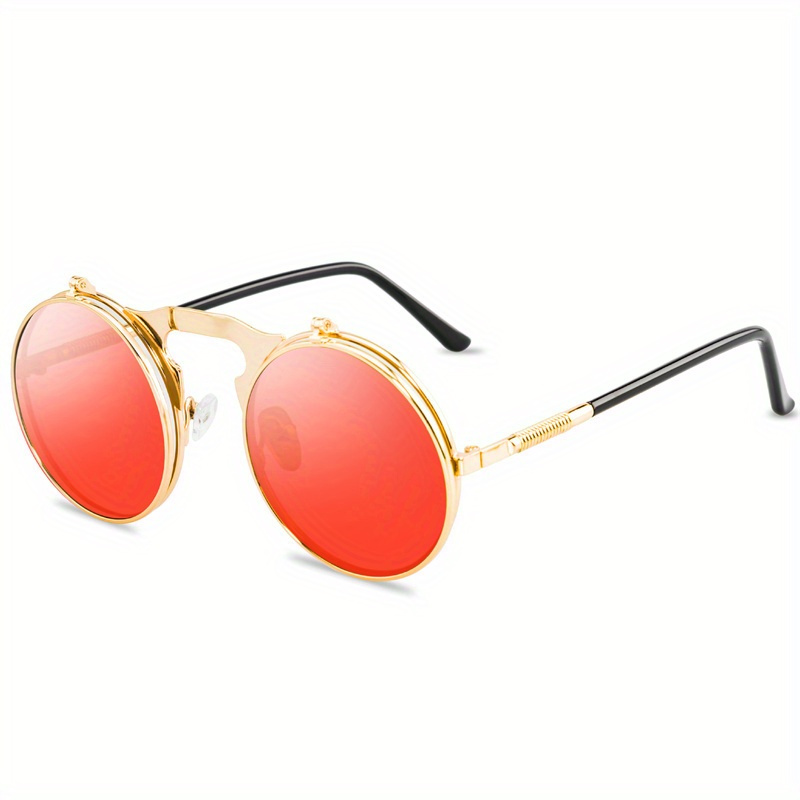Hippie Retro Steampunk Small Round Metal Frame Polarized Sunglasses For Men  Women Outdoor Sports Party Vacation Travel Driving Fishing Supply Photo  Prop Ideal Choice For Gifts - Jewelry & Accessories - Temu Canada