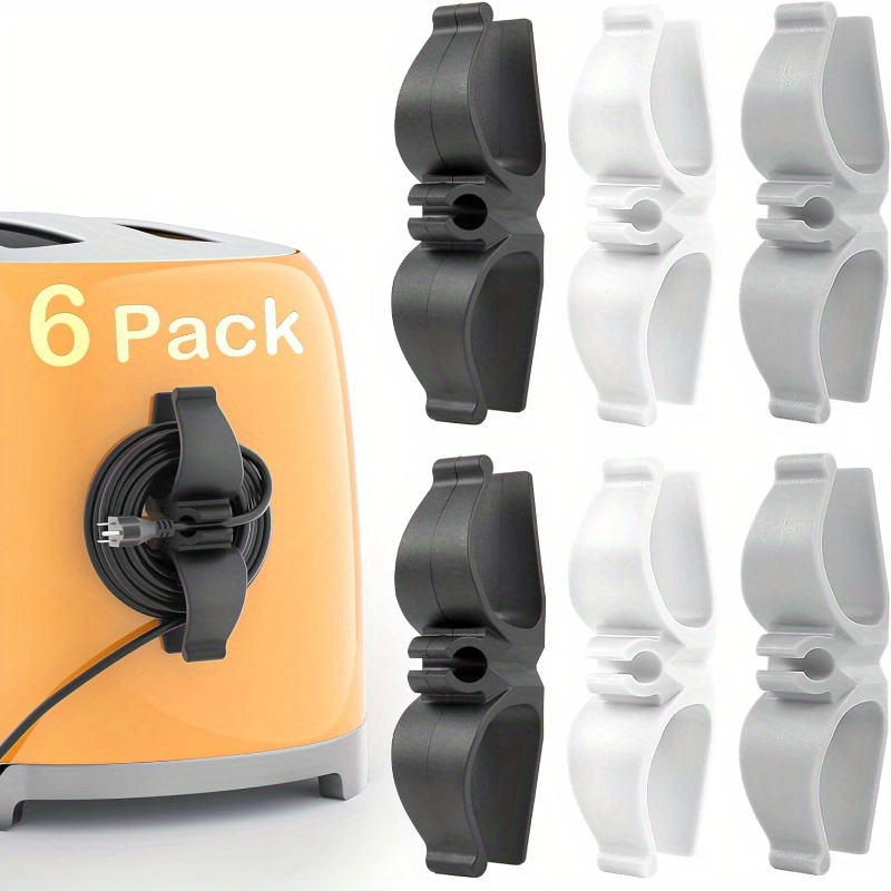  Cord Organizer for Kitchen Appliances - 4pack Adhesive Cord  Winder Wrapper Holder Cable Organizer for Small Home Appliances Cord Keeper  on Stand Mixer,Blender,Coffee Maker,Pressure Cooker : Home & Kitchen