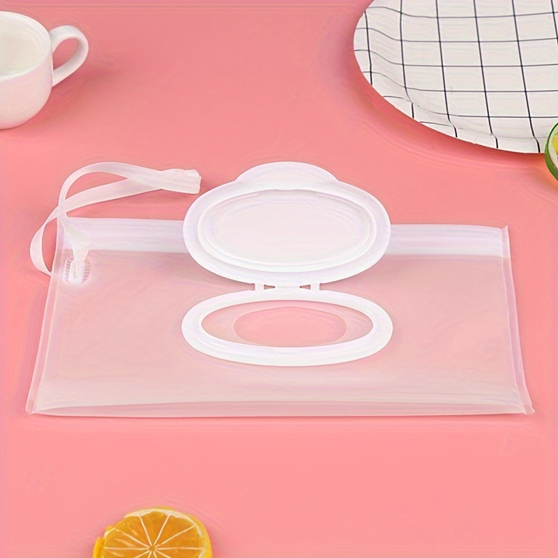 Boîte de mouchoirs humides sèches Lingettes pour bébés Étui de rangement  Distributeur de serviettes En plastique Papier Contenant en papier Tissu