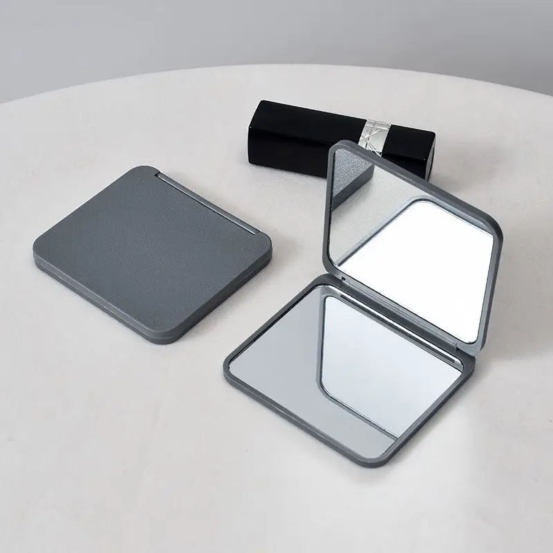 Espejo Plegable Cuadrado Simple Espejo Compacto Doble Cara - Temu
