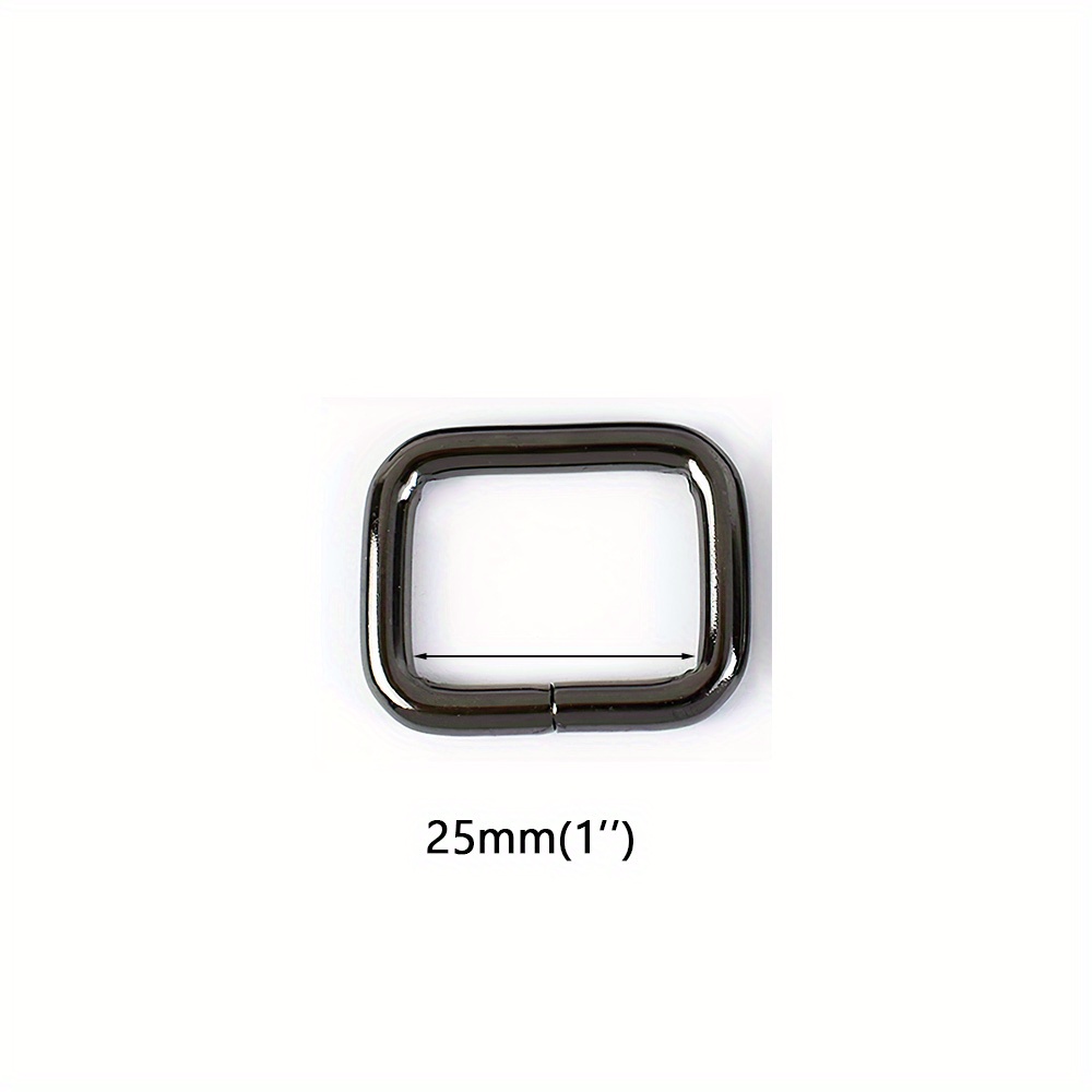 Purse Bag Ring For Strap Webbing Belt Metal Buckles Loop - Temu