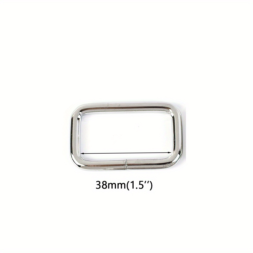 D Ring For Purse Strap Hardware, 1.5 Inch Buckle Metal Rings