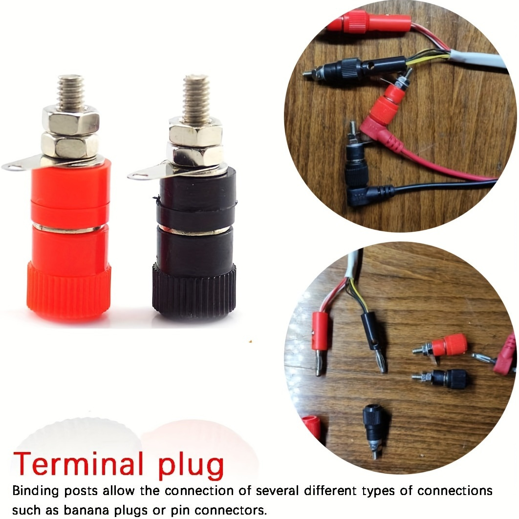 Terminal Wire Connectors Banana Socket Kit Terminal Banana - Temu