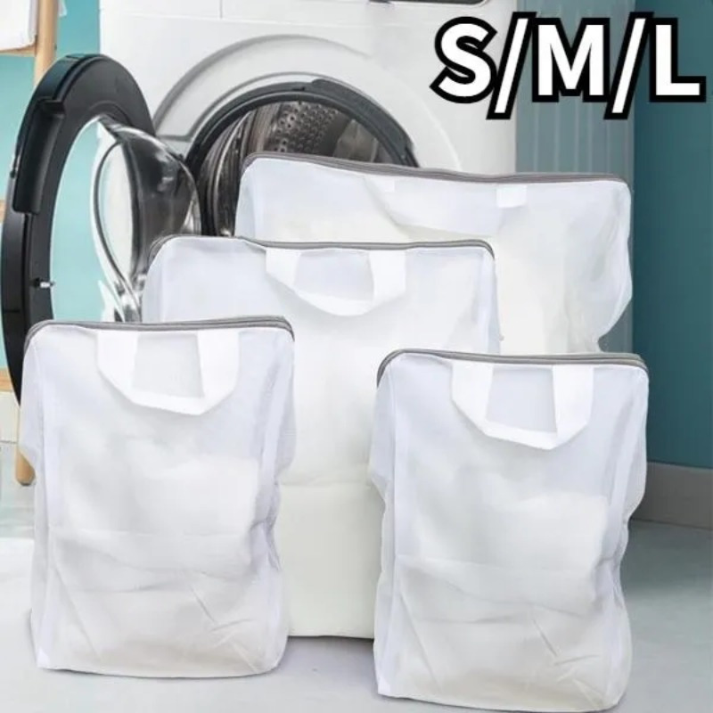 Honeycomb Mesh Laundry Bag, Upgraded Laundry Bag For Dedicates, Handheld  Washing Bag, Dirty Clothes Vertical Type Laundry Bag, Washing Machine  Special Anti-deformation Bag, Clothes Protection Washing Bag, Anti-winding  Wash Guard Bag 