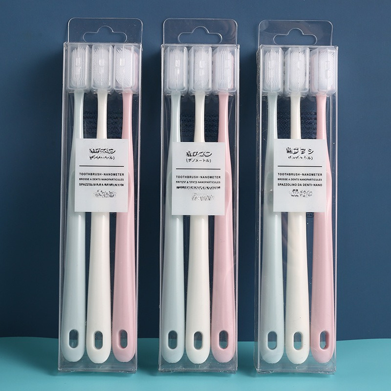 Three Sided Child's Toothbrush Soft Bristle Brush Deep Oral - Temu