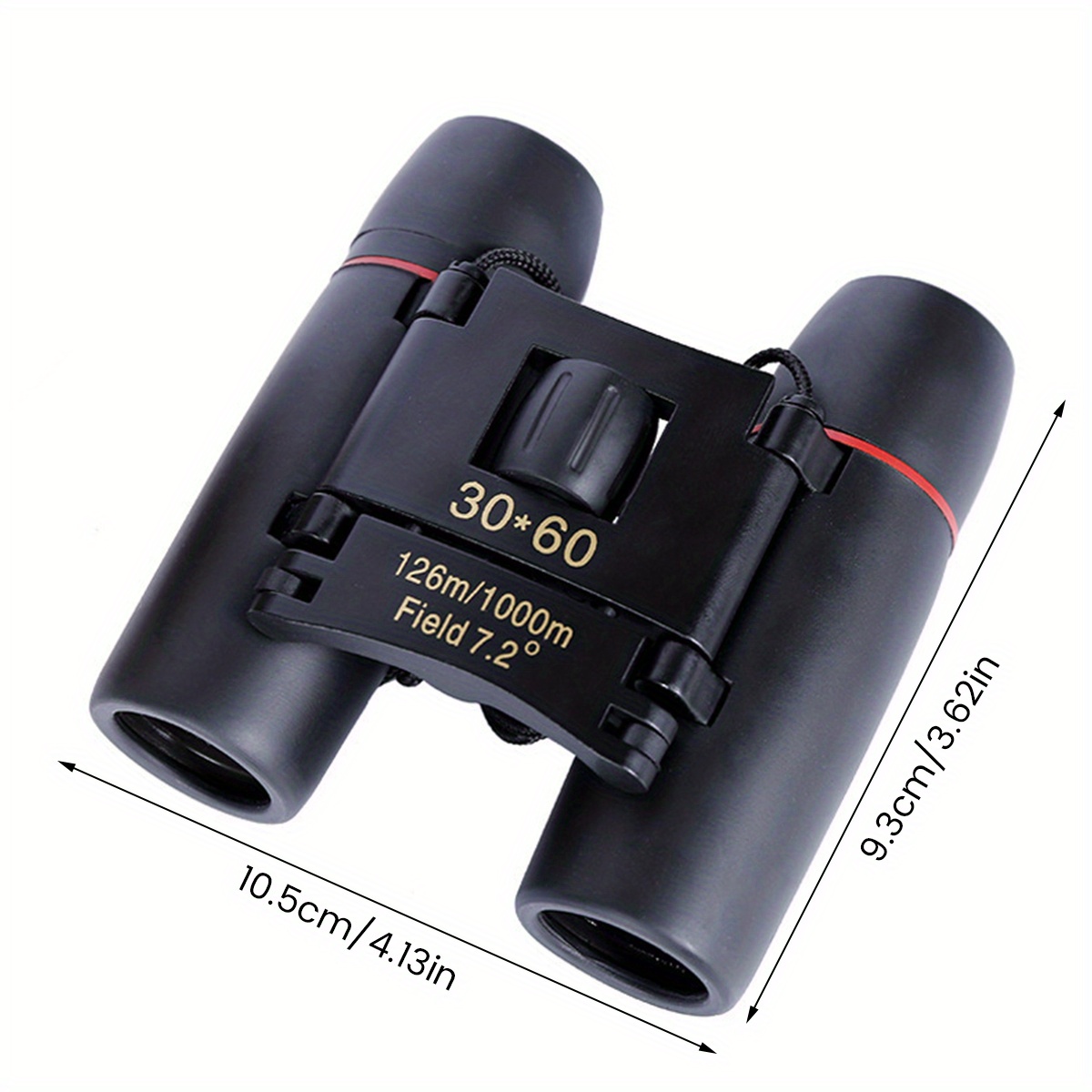 Waterproof Small Binoculars HD Portable Travel Camping Hiking