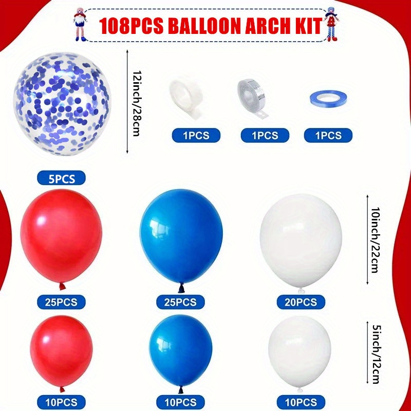 Balloon Garland Arch Kit Nautical Theme Decor Birthday Decor - Temu