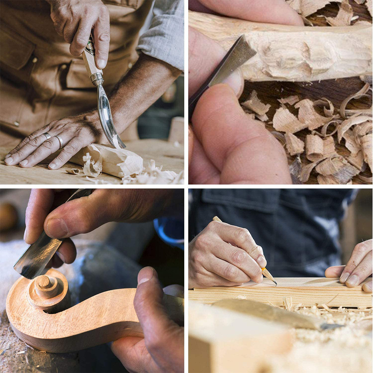 10Pcs Basswood Carving Block Natural Soft Wood Carving Block