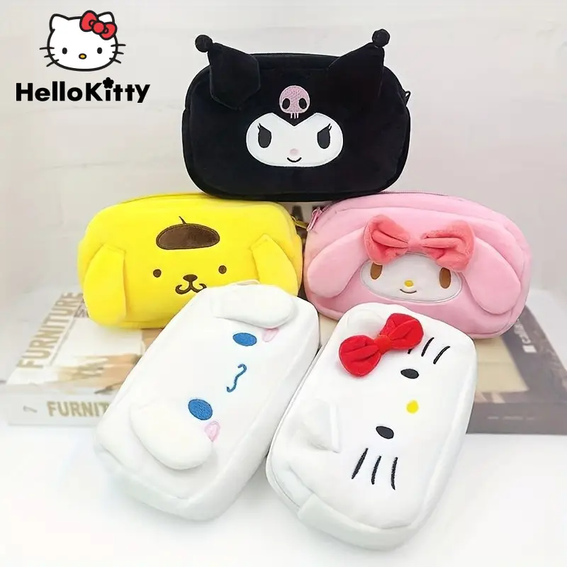 Pencil Case Portable Storage Bag Hello Kitty Y2k - Temu