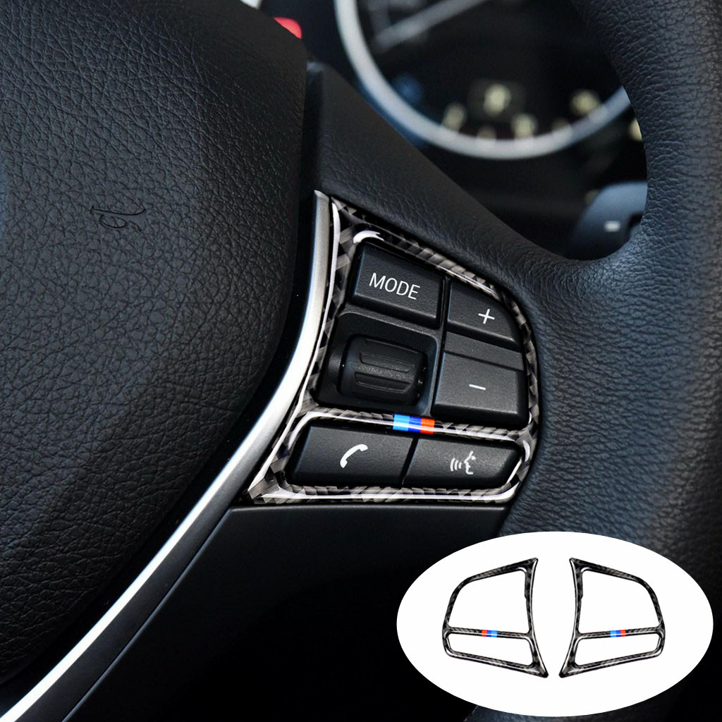 Autocollant de seuil de porte de voiture compatible avec Bmw, autocollant  de seuil de protection de porte de voiture en fibre de carbone, décoration