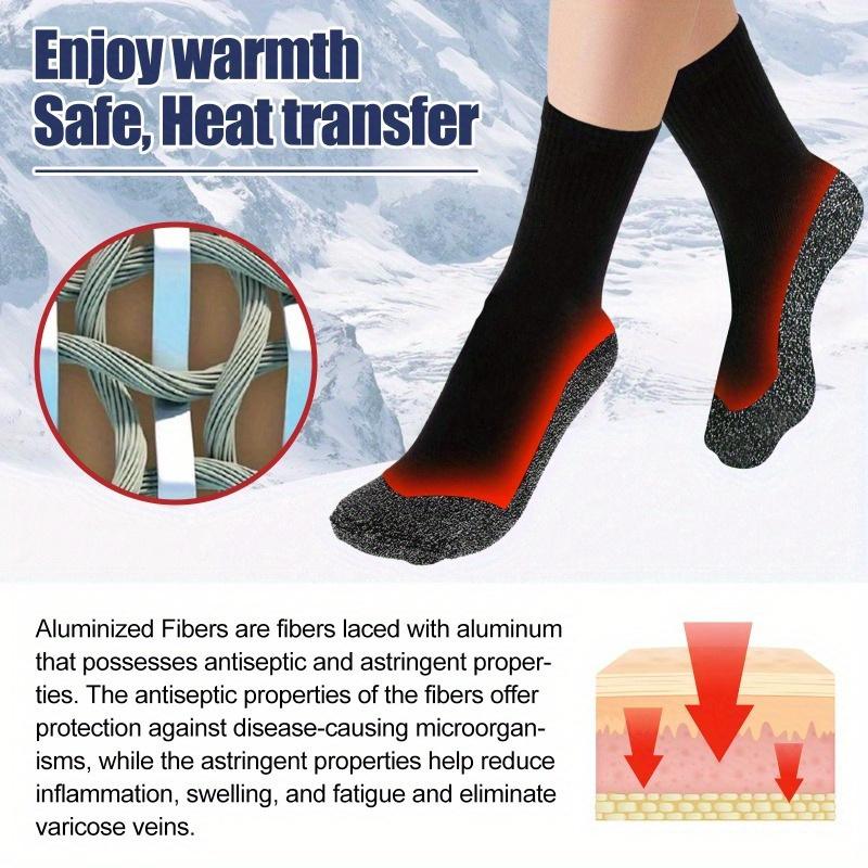 Calcetines Cálidos Para Mujer Invierno Frío - Temu