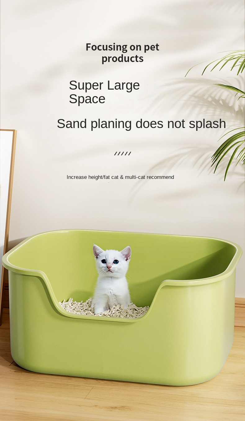 Palm tree cat outlet litter box