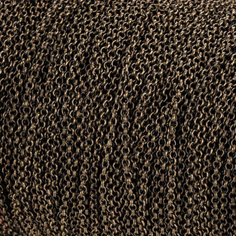 5m/pack 2.0mm 2.5mm Bulk Chain Long Jewelry Chain Extension Necklace Chains For Handmade Jewelry Making Findings Additions