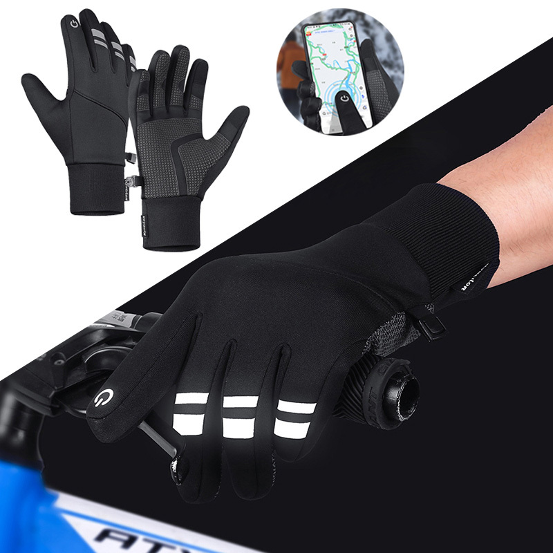 Winter Cycling Gloves Unisex Windproof Waterproof Touch - Temu