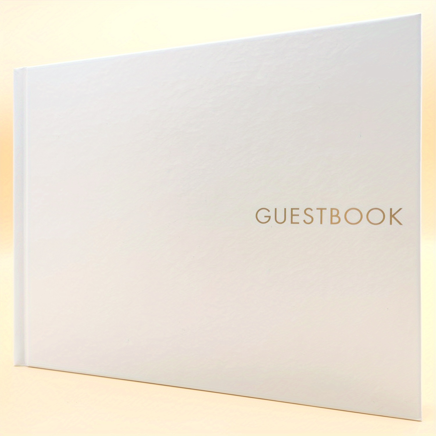 Wedding Guest Book - Premium & Elegant Guestbook for Wedding Reception,  Anniversary, Birthday, Baby Shower - Guest Sign in Book with 100 Signature