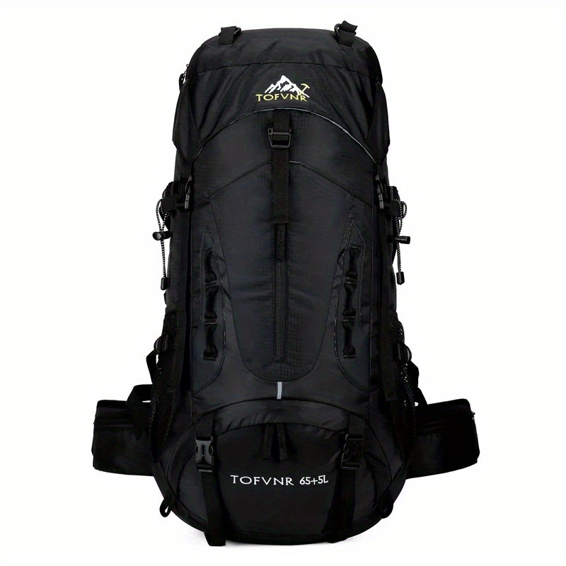 Mens 80l Large Waterproof Climbing Hiking Backpack Camping