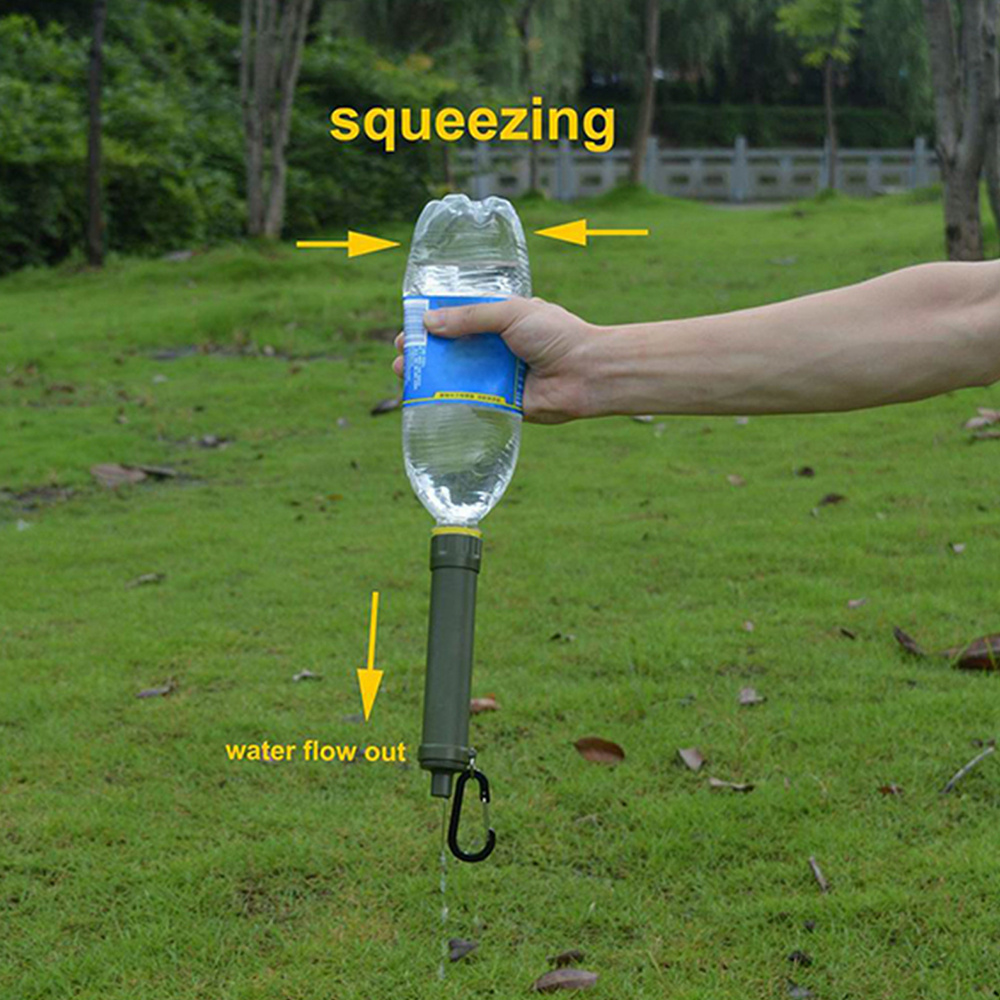 Outdoor Straw Water Filter Purifier: Emergency Survival - Temu