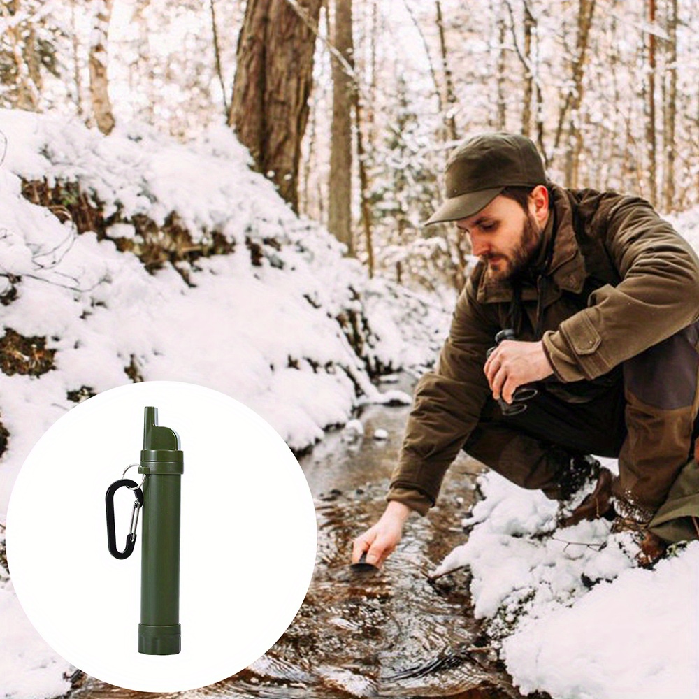 Outdoor Straw Water Filter Purifier: Emergency Survival - Temu