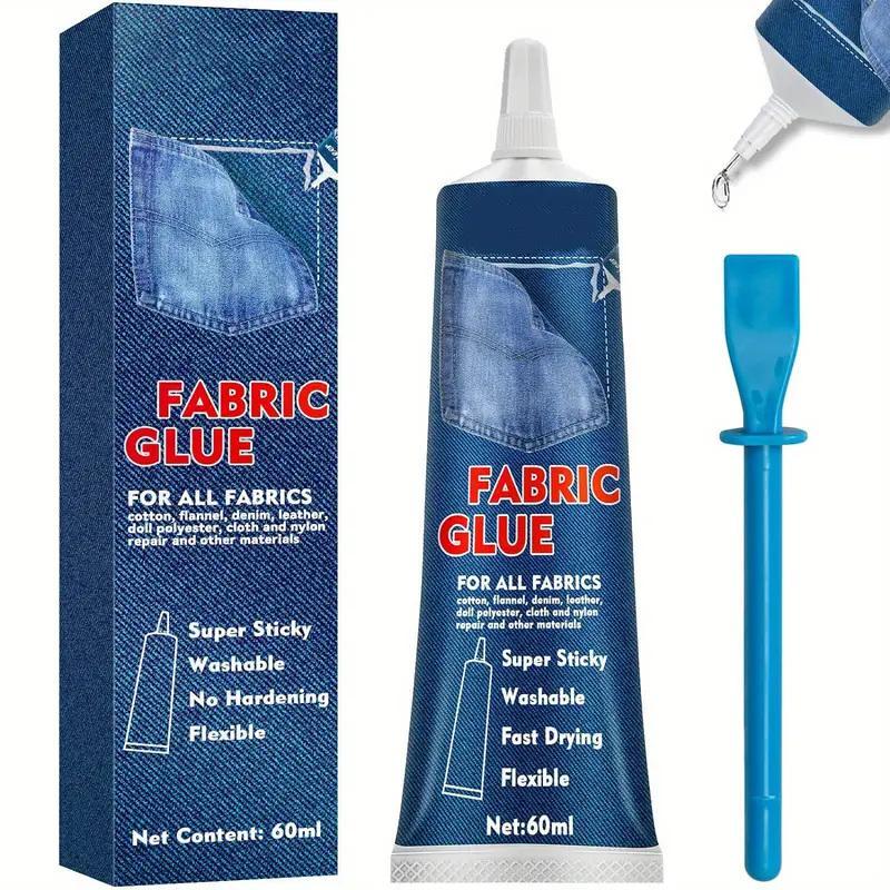 3.7 Fl.oz Clear E7000 Glue For Fabric Clothing Diy Diamond - Temu