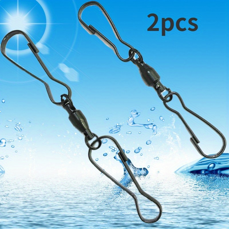 2pcs Hanging Basket Swivel Hook Clips for Plants Pot Wind Chimes Bird  Feeder 