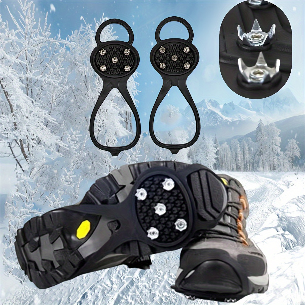 Ice Cleats For Boots - Temu