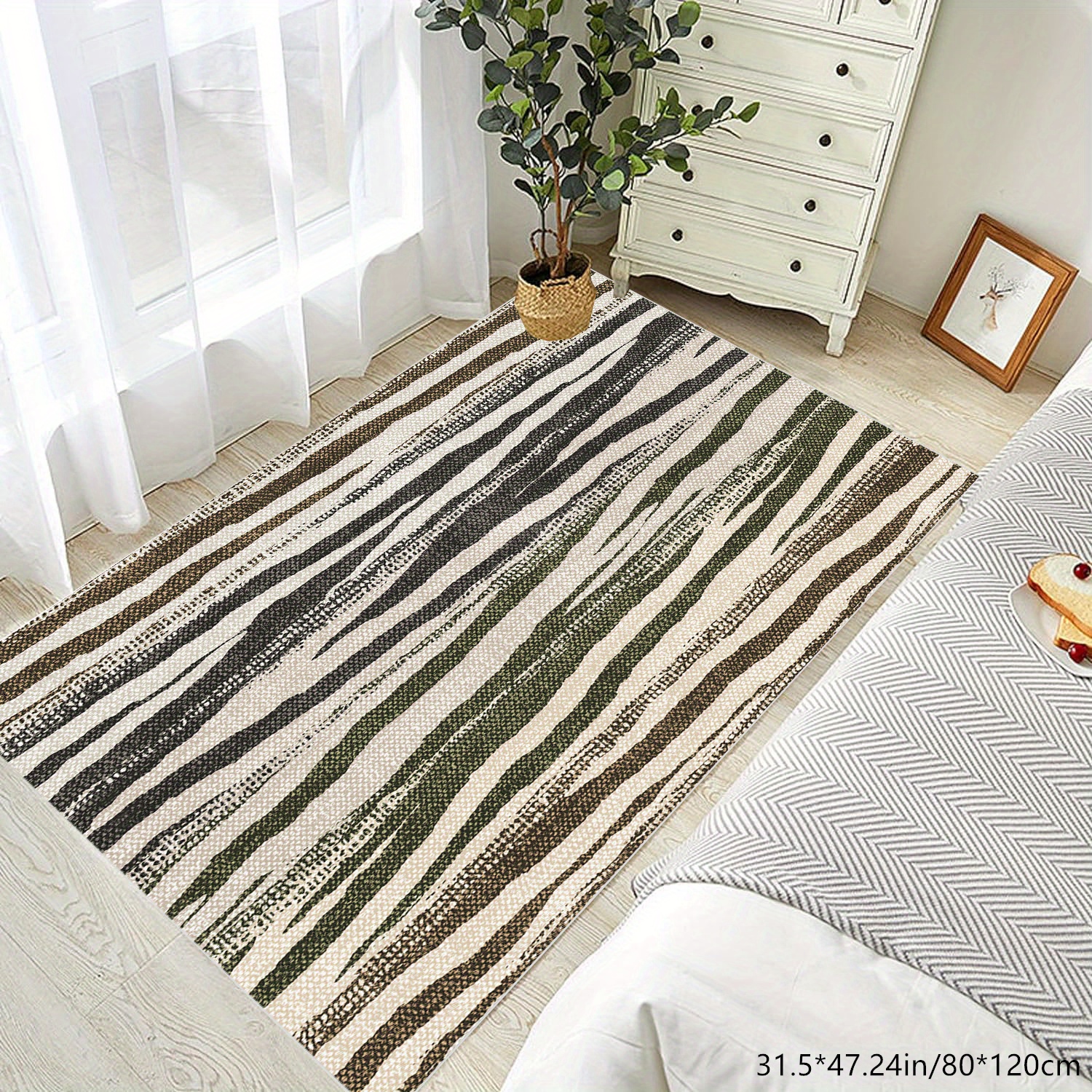 Deep Grey Outdoor Indoor Area Rug Patio Rugs Washable Woven - Temu