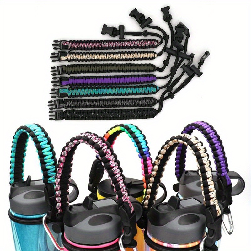 Durable Braided Cup Carrying Rope Cup Paracord Handle Strap - Temu