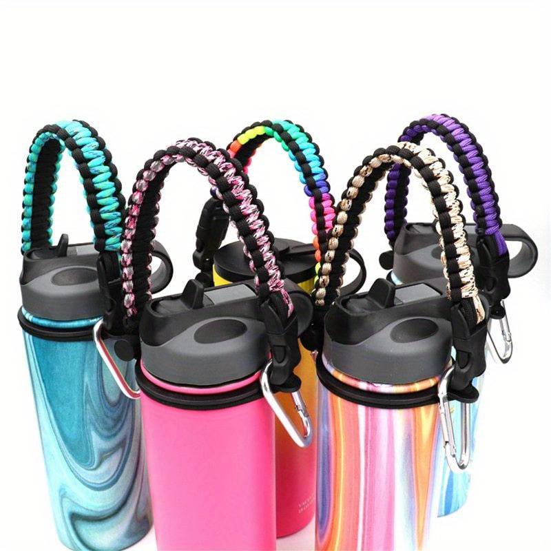 Durable Braided Cup Carrying Rope Cup Paracord Handle Strap - Temu