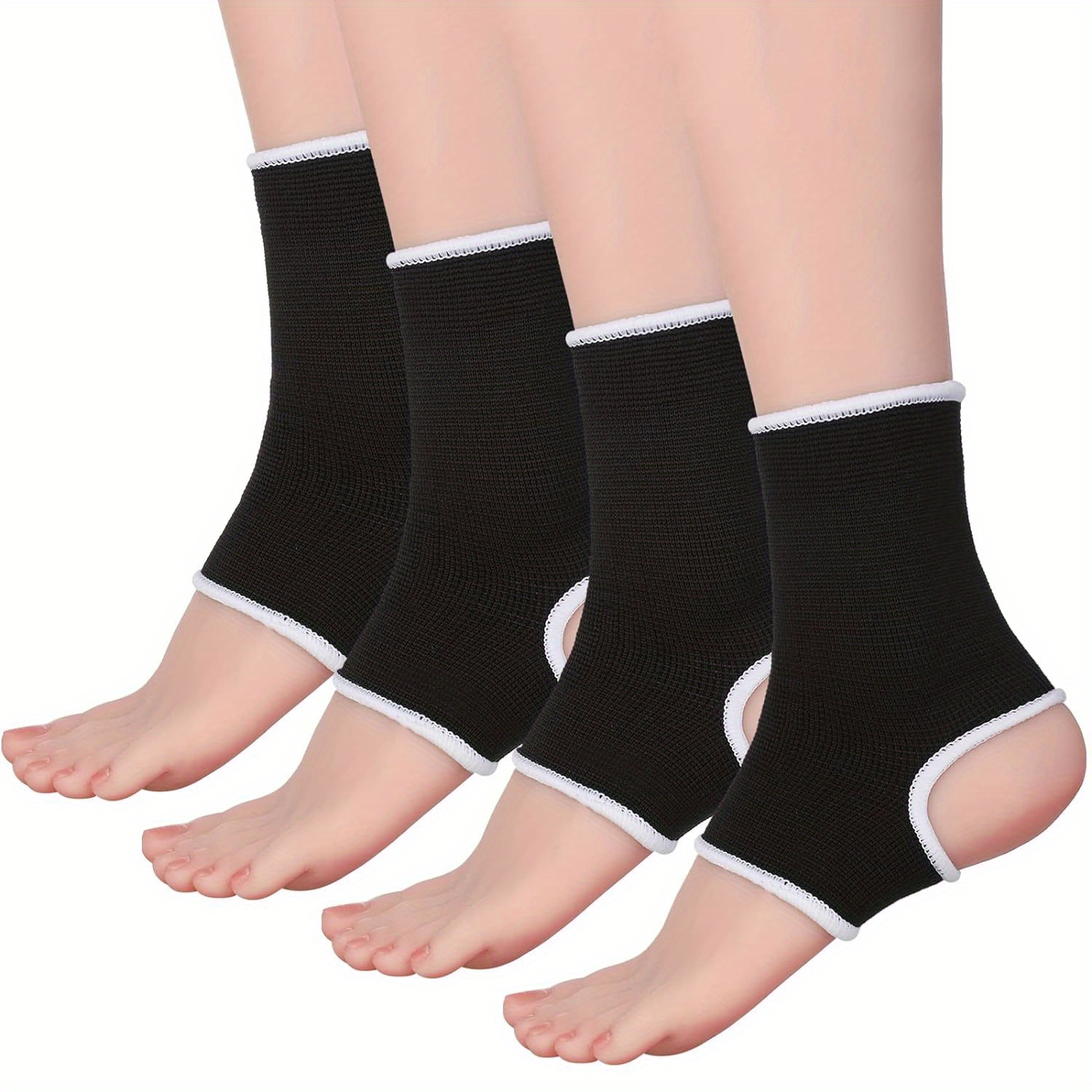 popular breathable compression ankle brace elastic ankle support sleeve and sock knitted hand wash only 1 pair details 0