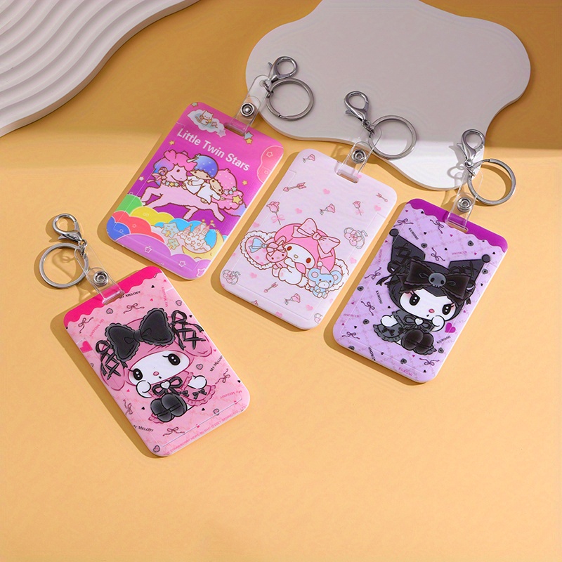 Sanrio Hello Kitty My Melody Kuromi Id Badge Holder Lanyard - Temu Mexico
