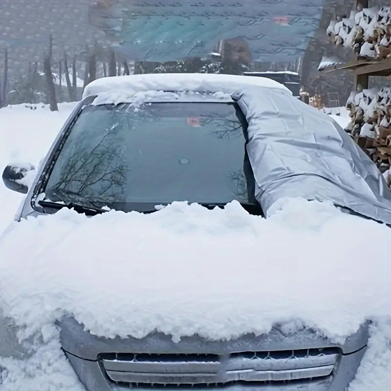 Auto Fenster Sonnenschutz Faltbare Auto Schnee Abdeckung Winter