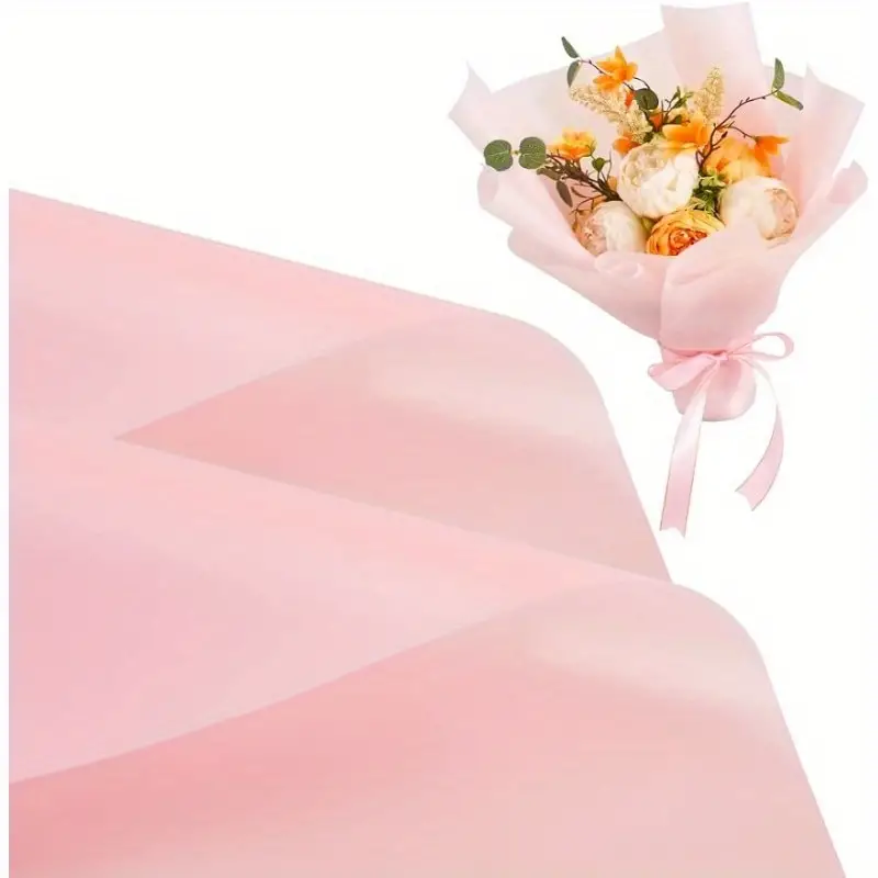 Translucent Matte Paper Floral Wrapping Paper 40 Sheets Florist Supplies  Waterproof Flower Bouquet Wrapping Paper Floral Supplies for Fresh Flowers