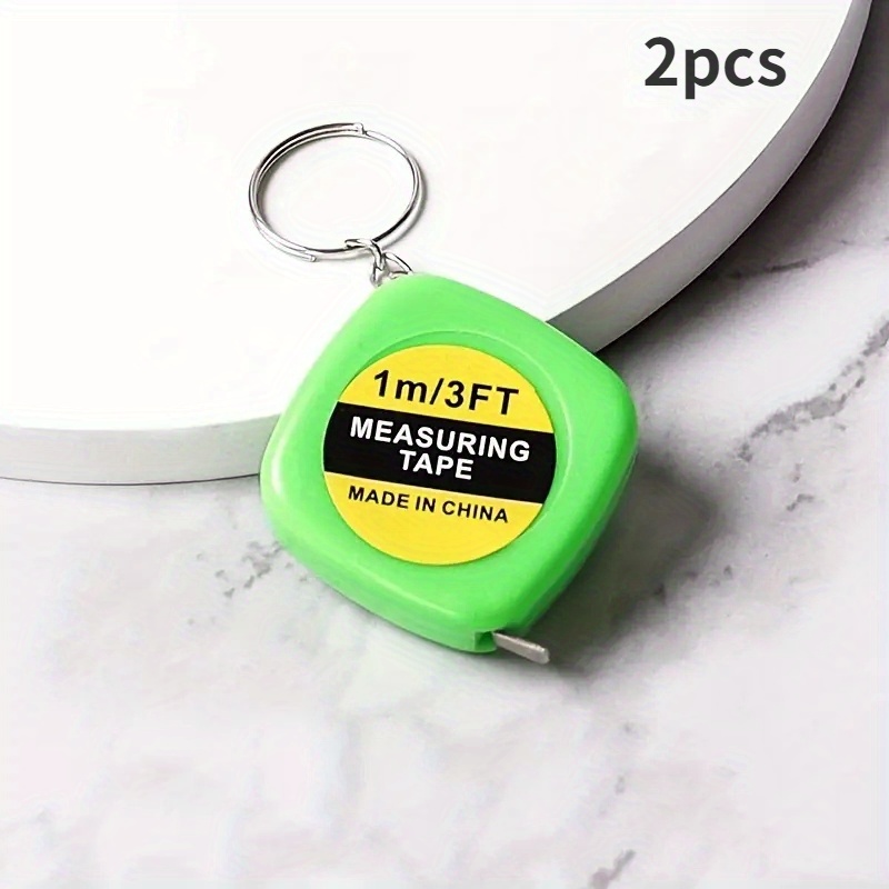 Measuring Tape Cartoon with Keychain Ruler Retractable Tape