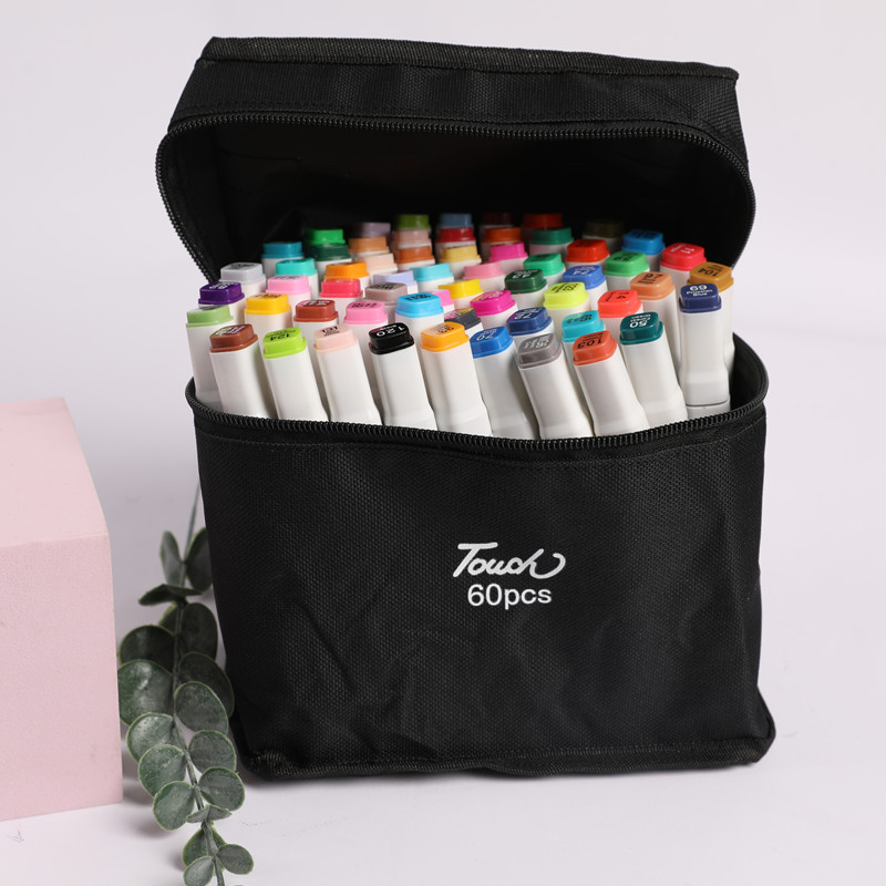 12/48/80/120/168 Color Colorful Touch Double headed Pens For - Temu