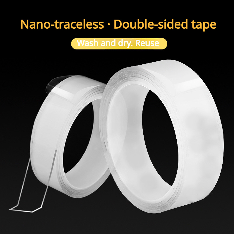 2m Nano-Klebeband transparent nicht markierend wasserdichtes