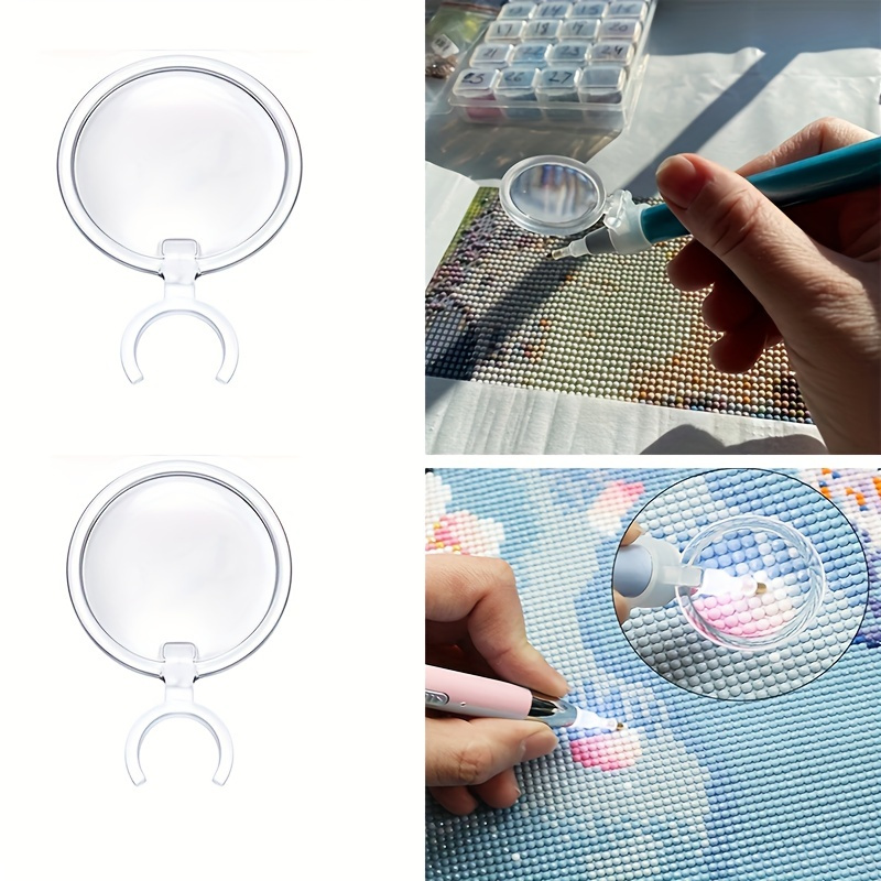 774-3ZX1--Pocket Diamond Magnifying Glass With LED Light 30x60x90x  Magnifying Glass The Best Jewelry Pocket Magnifying Glass