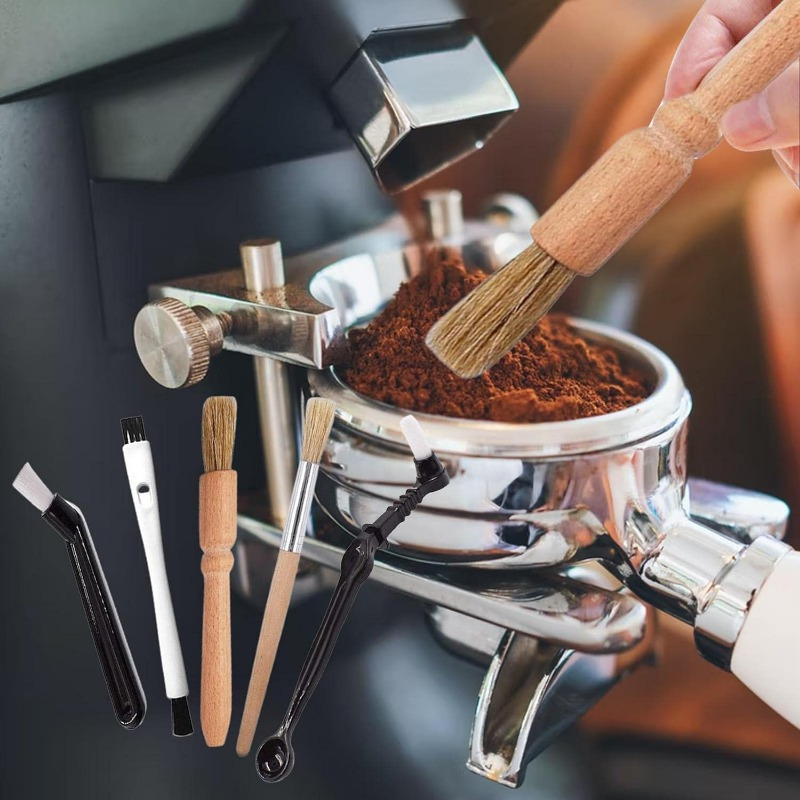 Cleaning Brush Garlic Masher Cleaning Brsuh Coffee Machine - Temu