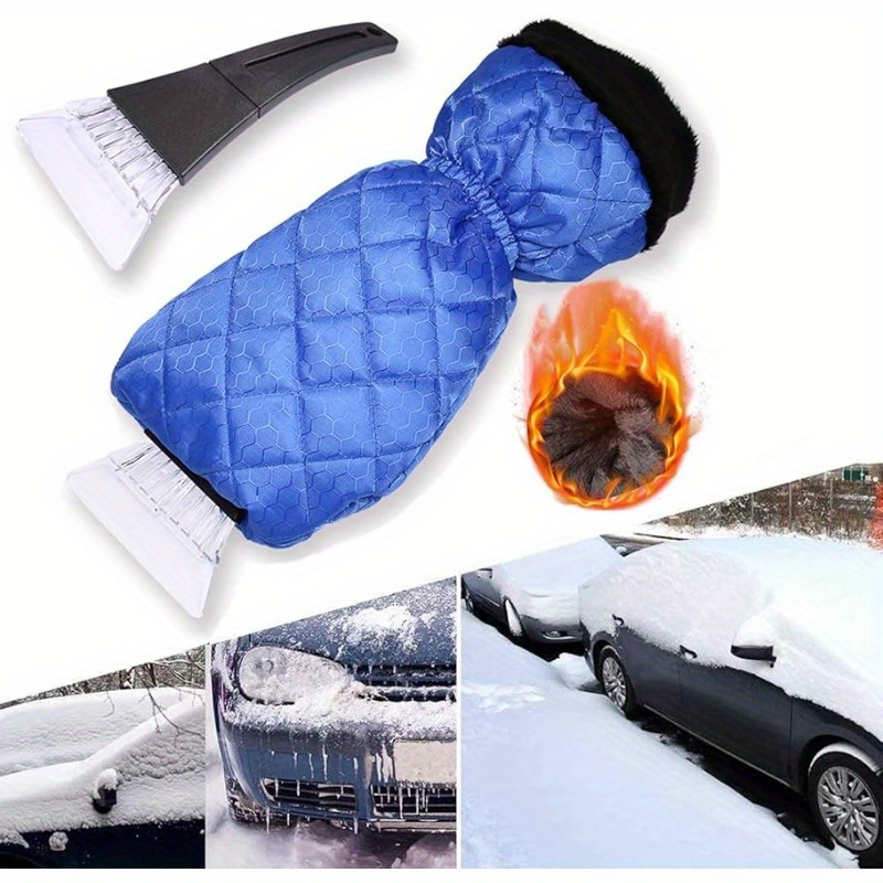 Multifunctional Ice Scraper 1 Glove Car Snow Scraper Glove - Temu