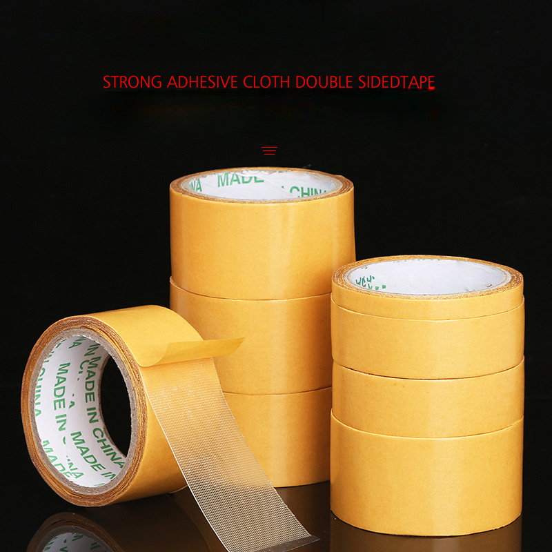 LIWUTE Double-Sided Fabric Tape Heavy Duty,Durable Duct Cloth Tape,Easy to Remove Without Residue,Super Sticky for Carpets Rugs and Clothing etc.