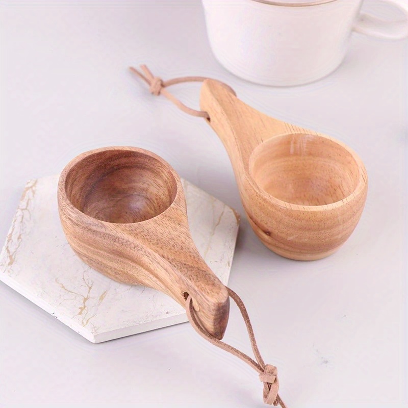 Petit Gobelet En Bois Tasse En Bois Mini Tasse À Thé En Bois De