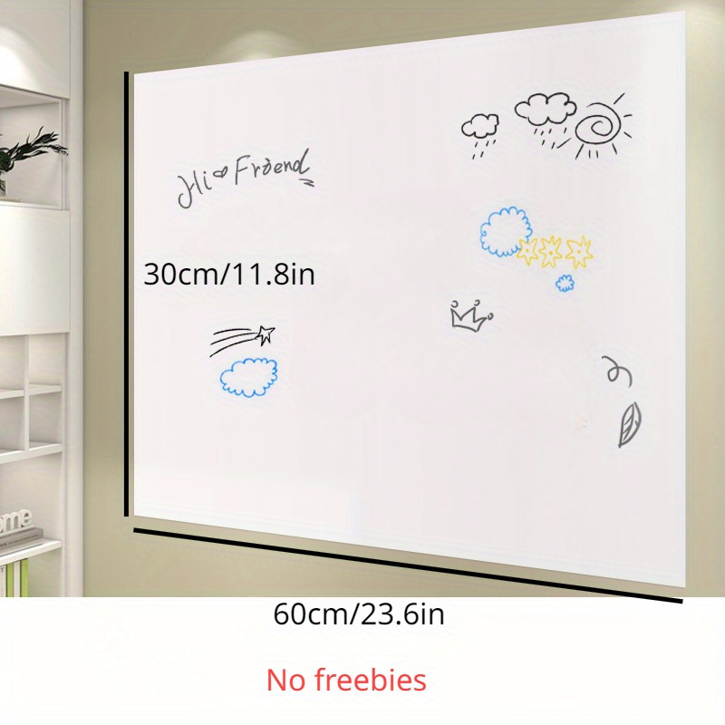 Electrostatic Whiteboard Wall Stickers Children's - Temu